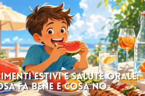 Alimenti estivi e salute orale: cosa fa bene e cosa no