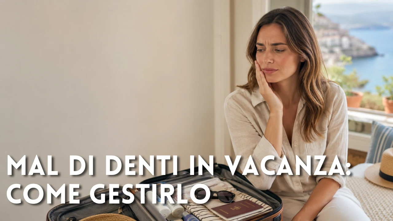 Mal di denti in vacanza: come gestirlo e quando è urgente